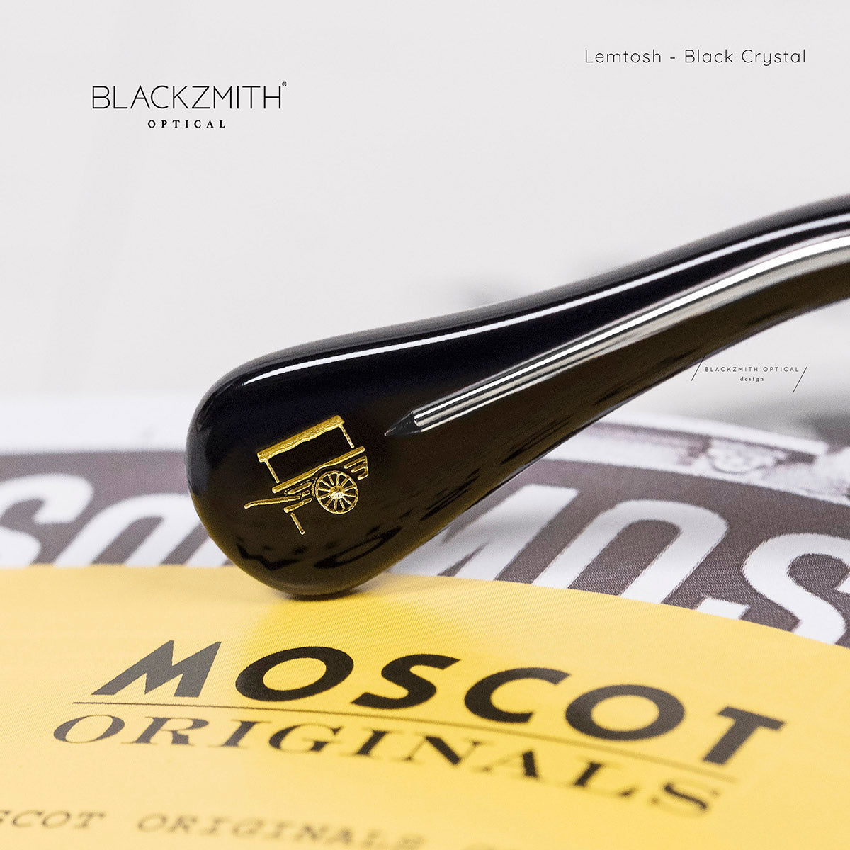 Moscot - Lemtosh Black Crystal