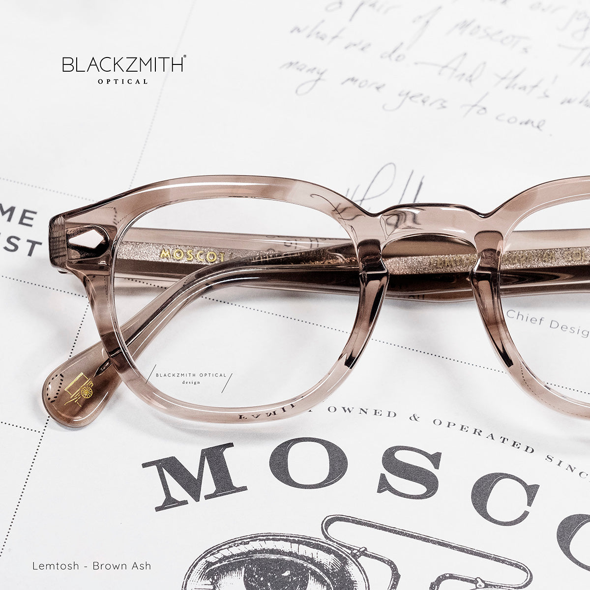 Moscot - Lemtosh Brown Ash