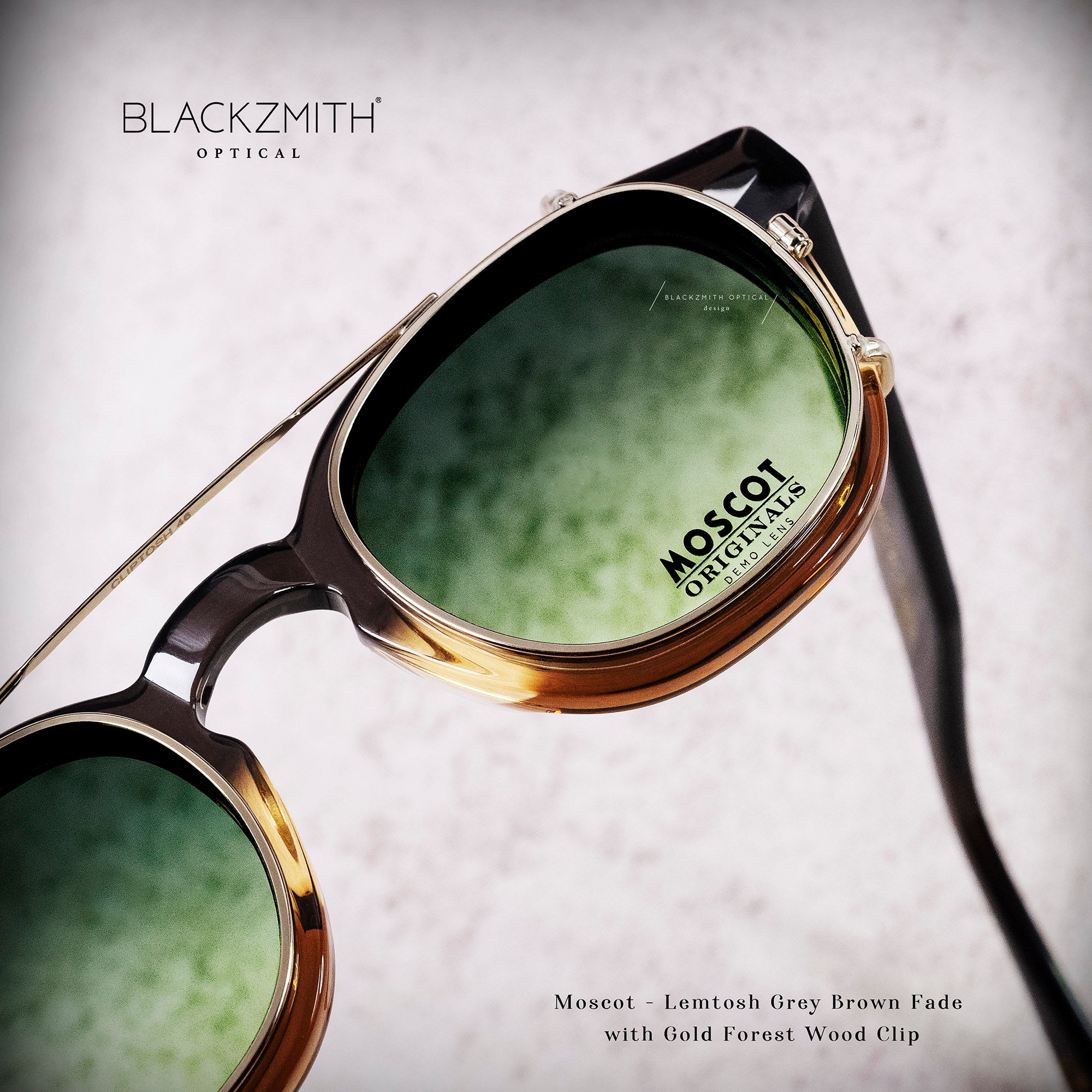 Moscot - Lemtosh Grey Brown Fade【New】