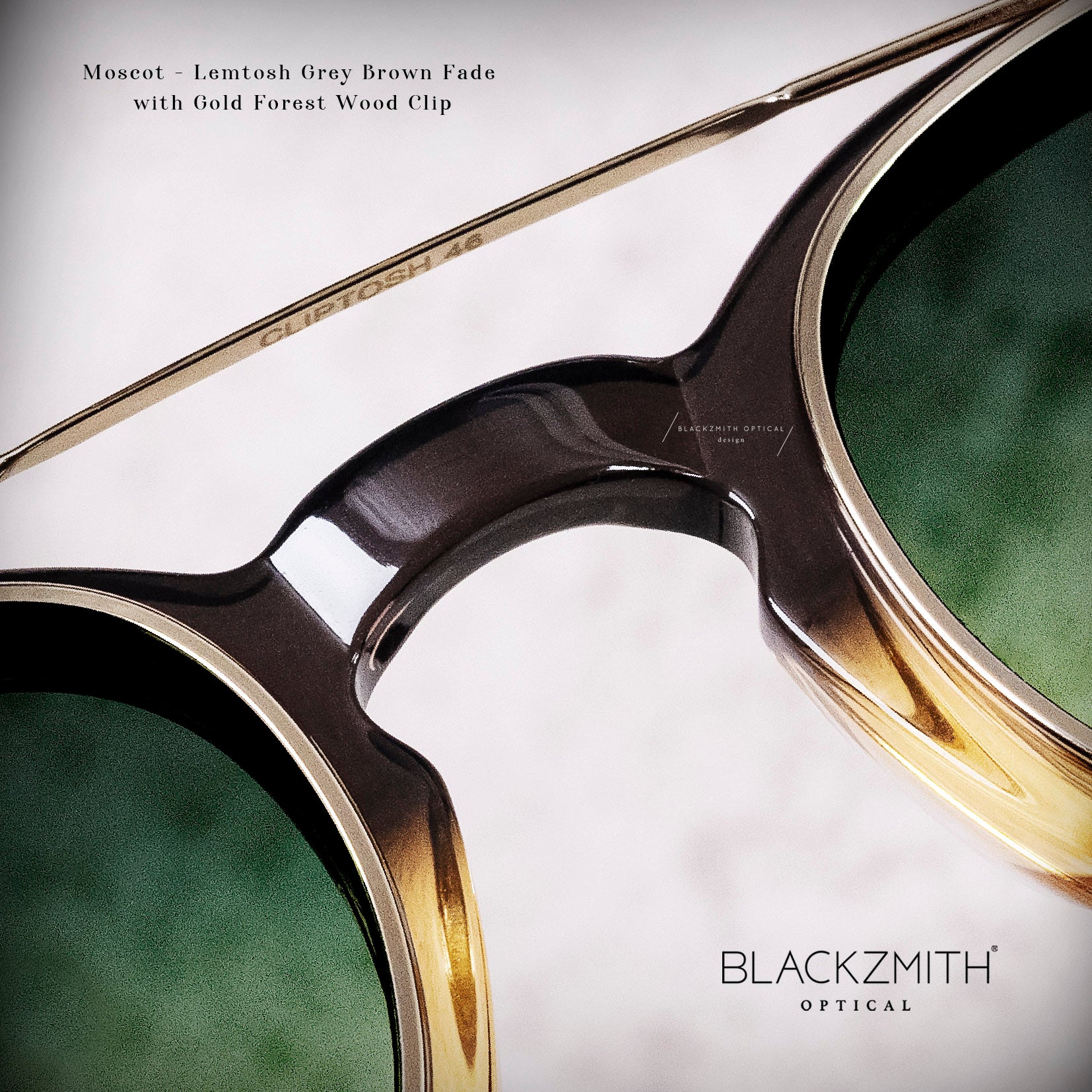 Moscot - Lemtosh Grey Brown Fade【New】