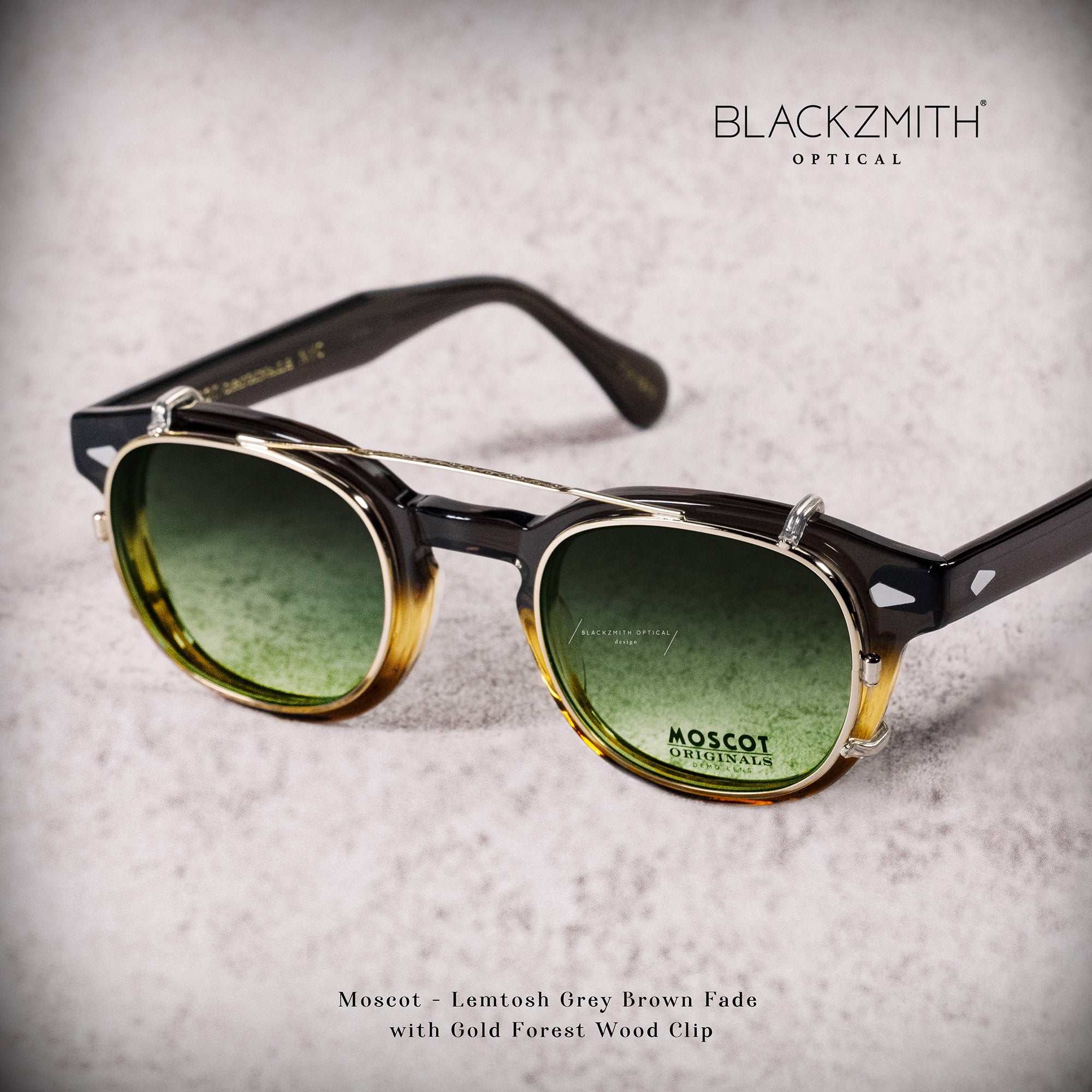Moscot - Lemtosh Grey Brown Fade【New】