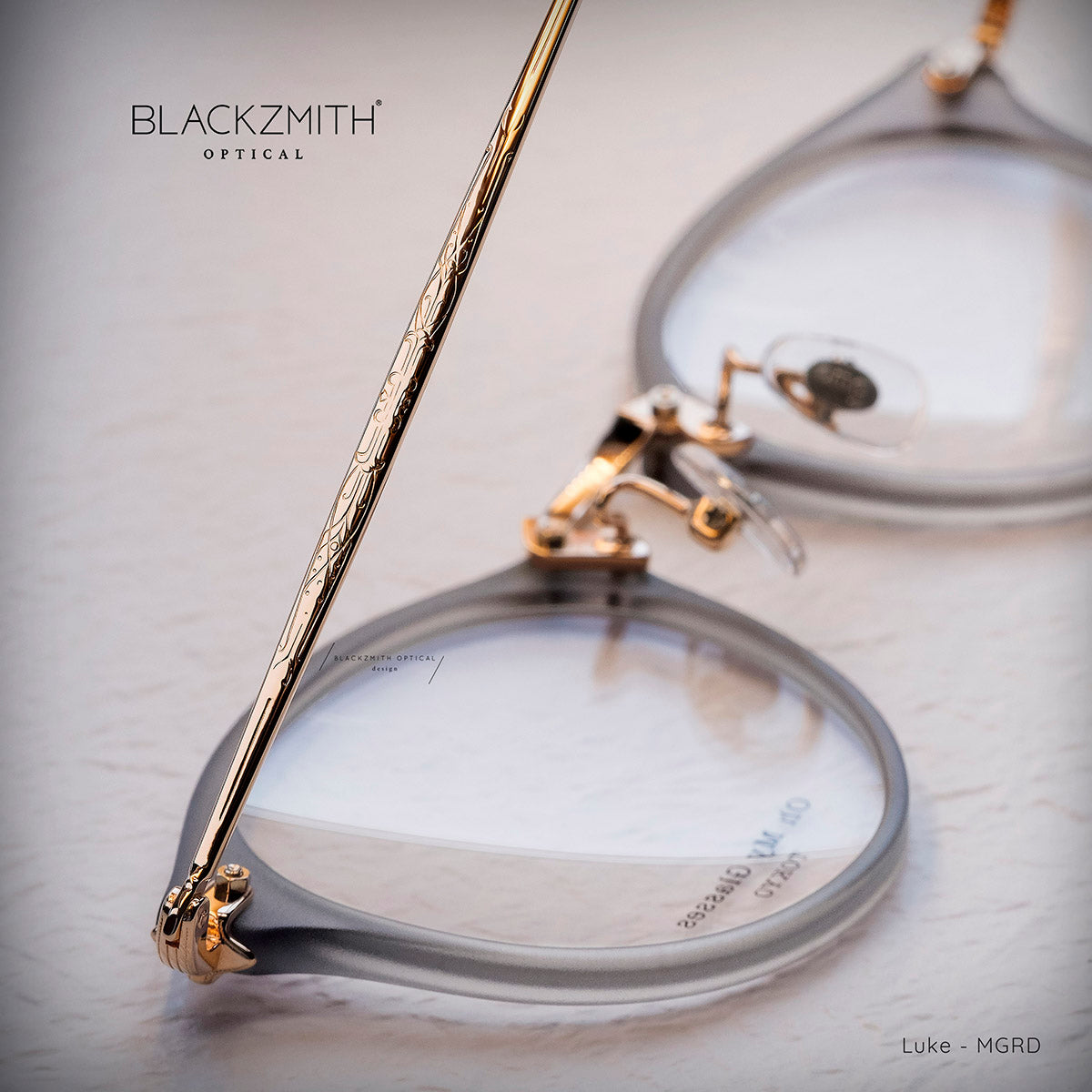 Oh My Glasses - Luke omg-103-MGRD【 Blackzmith Exclusive Limited Edition】