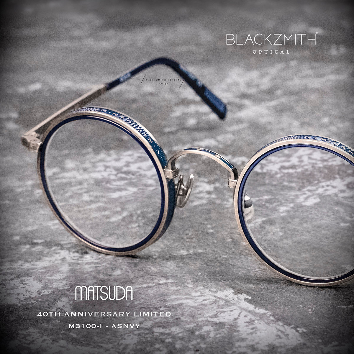 Matsuda - M3100-i AS-NVY(45) - 40th Anniversary Limited【Sold Out】