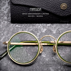 Matsuda - M3100-i BG-GRN(45) - 40th Anniversary Limited【New】