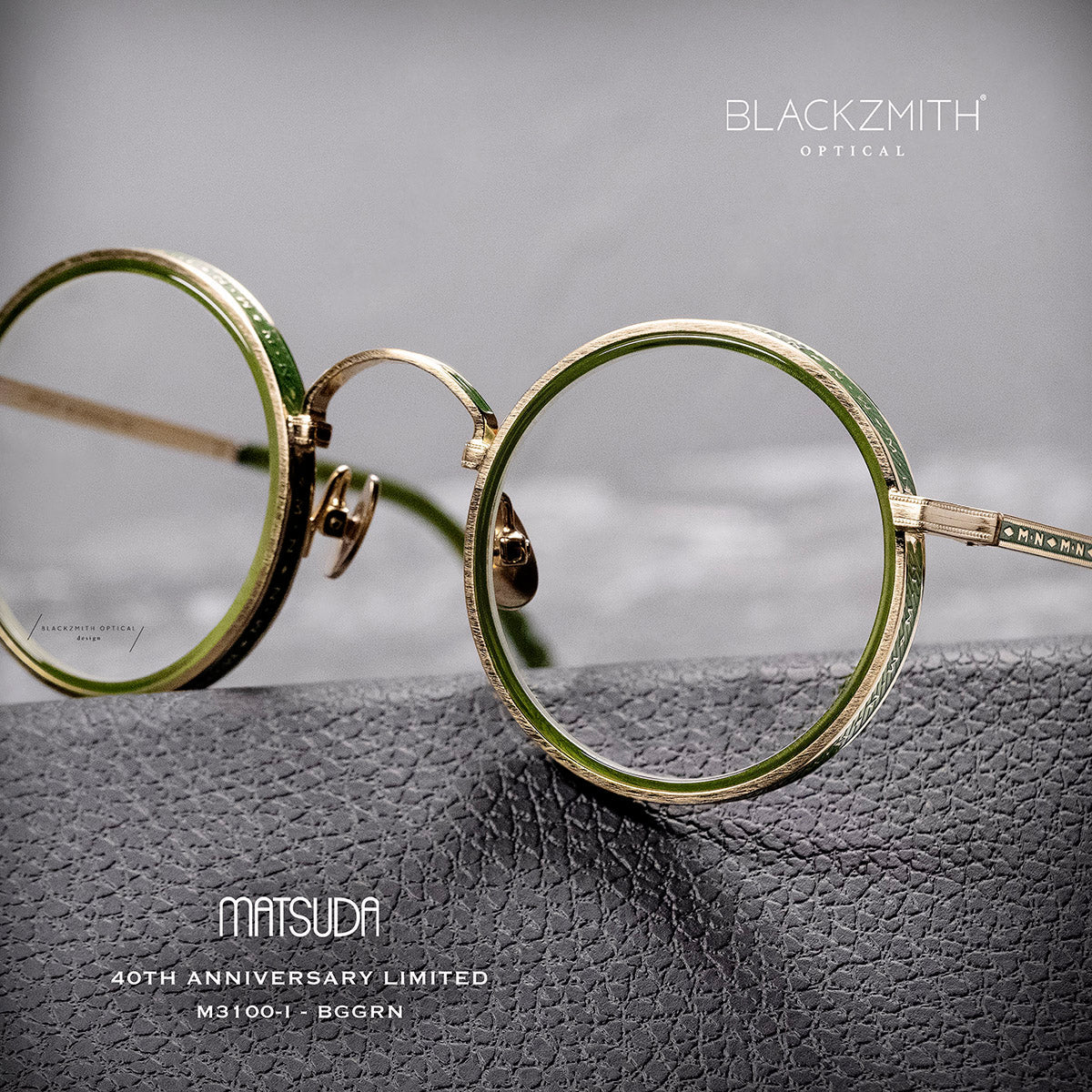 Matsuda - M3100-i BG-GRN(45) - 40th Anniversary Limited【New】