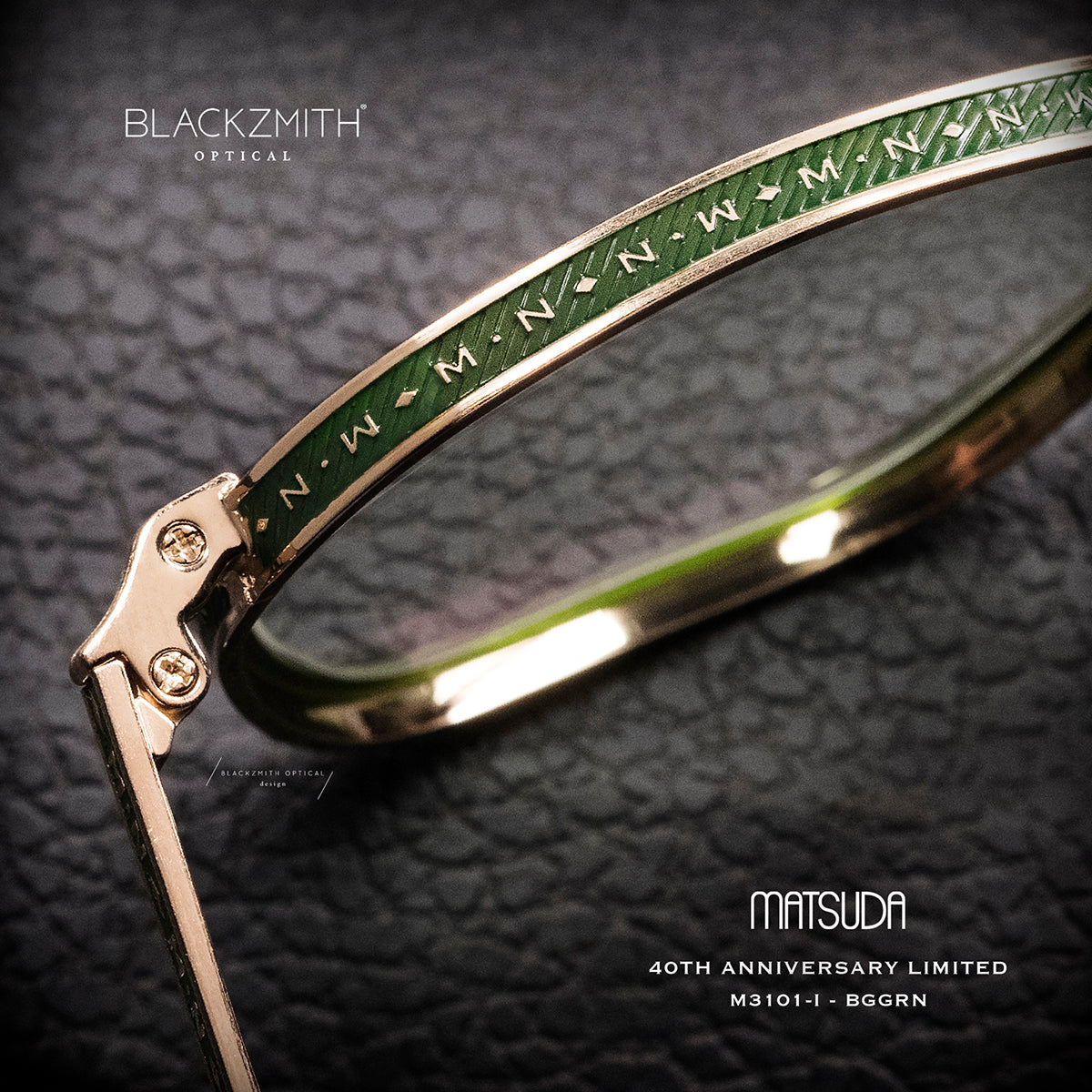 Matsuda - M3101-i  BG-GRN(50) - 40th Anniversary Limited【New】