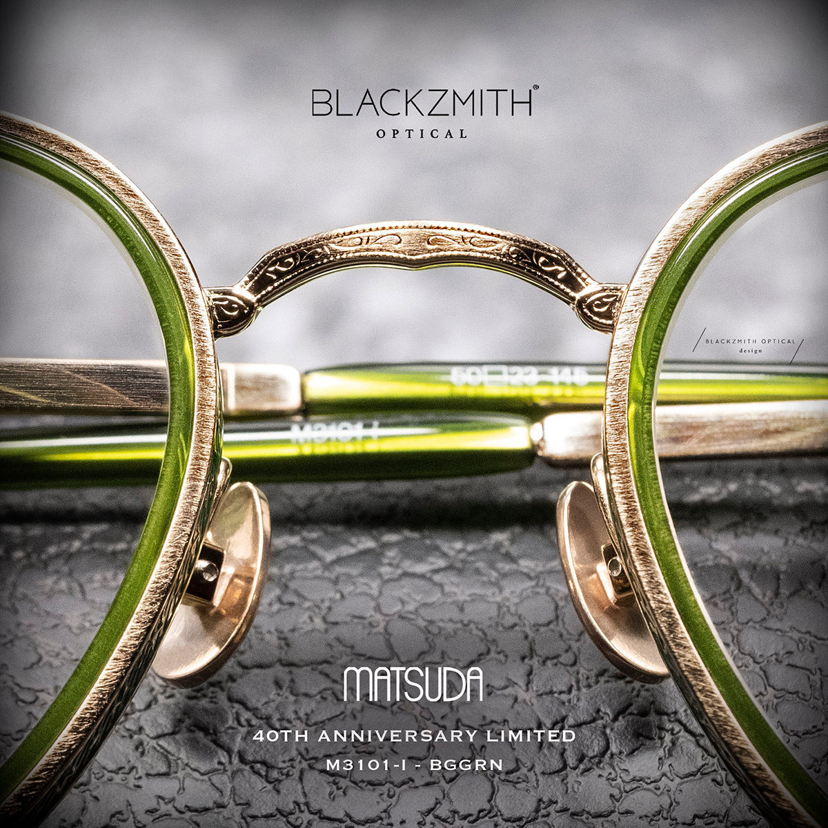 Matsuda - M3101-i  BG-GRN(50) - 40th Anniversary Limited【New】
