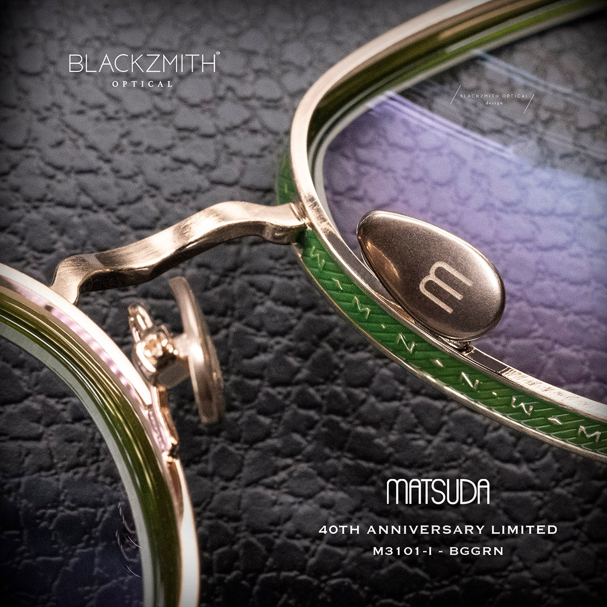 Matsuda - M3101-i  BG-GRN(50) - 40th Anniversary Limited【New】
