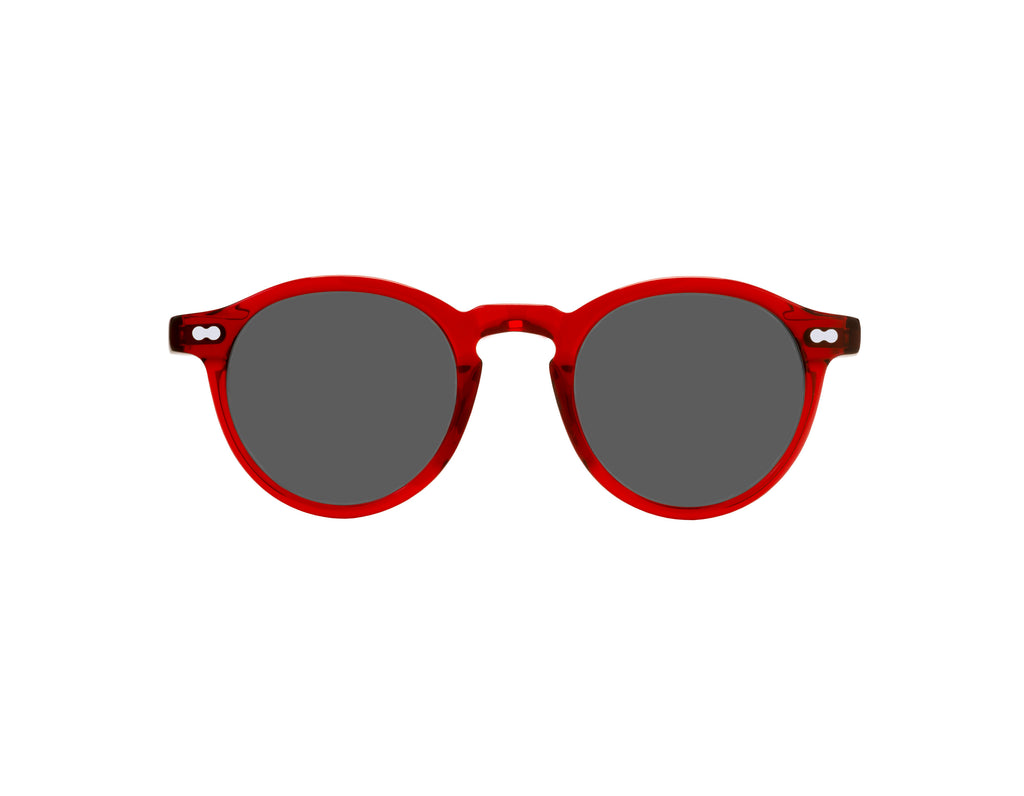 Moscot -  Miltzen Ruby/Grey- Sun (49)(NAF)【Pre-order Now】