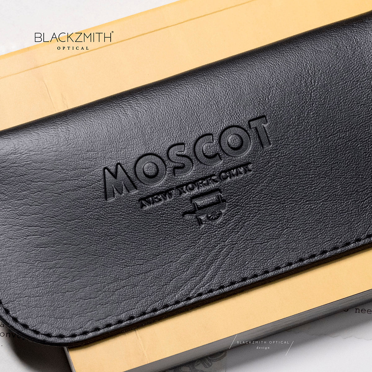 Moscot - Lemtosh ClipTosh Gold -Bel Air Blue (CLIP ON只適用於 Lemtosh size 46/49)