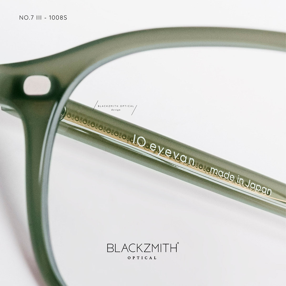 10 Eyevan - NO.7 III 1008S(47)【New】 – BLACKZMITH Optical