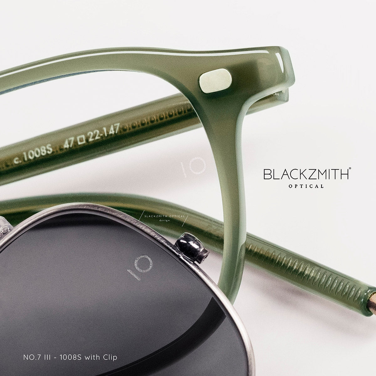 10 Eyevan - NO.7 III 1008S(47)【New】 – BLACKZMITH Optical