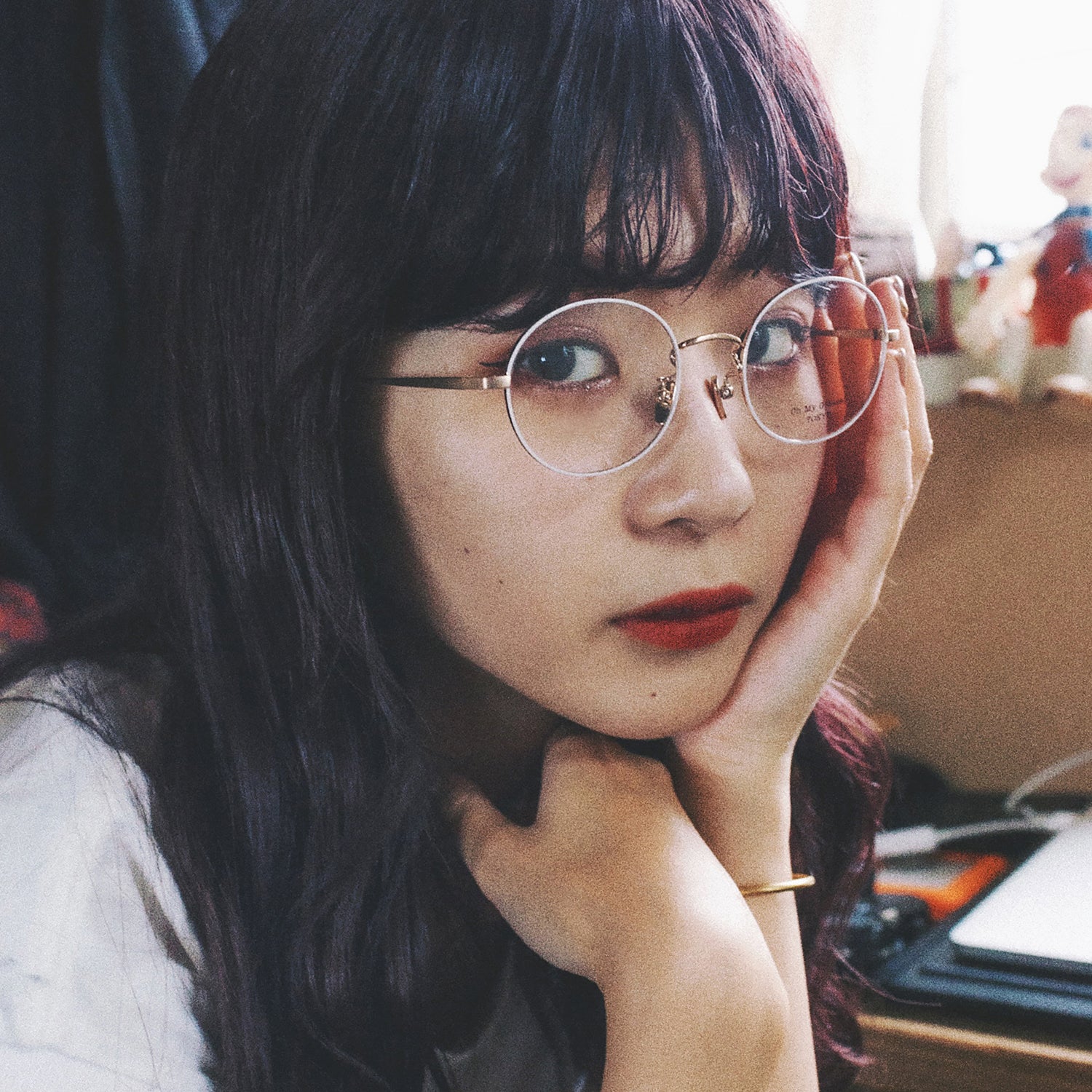 Oh My Glasses - Lia omg-088-BE-48【New】