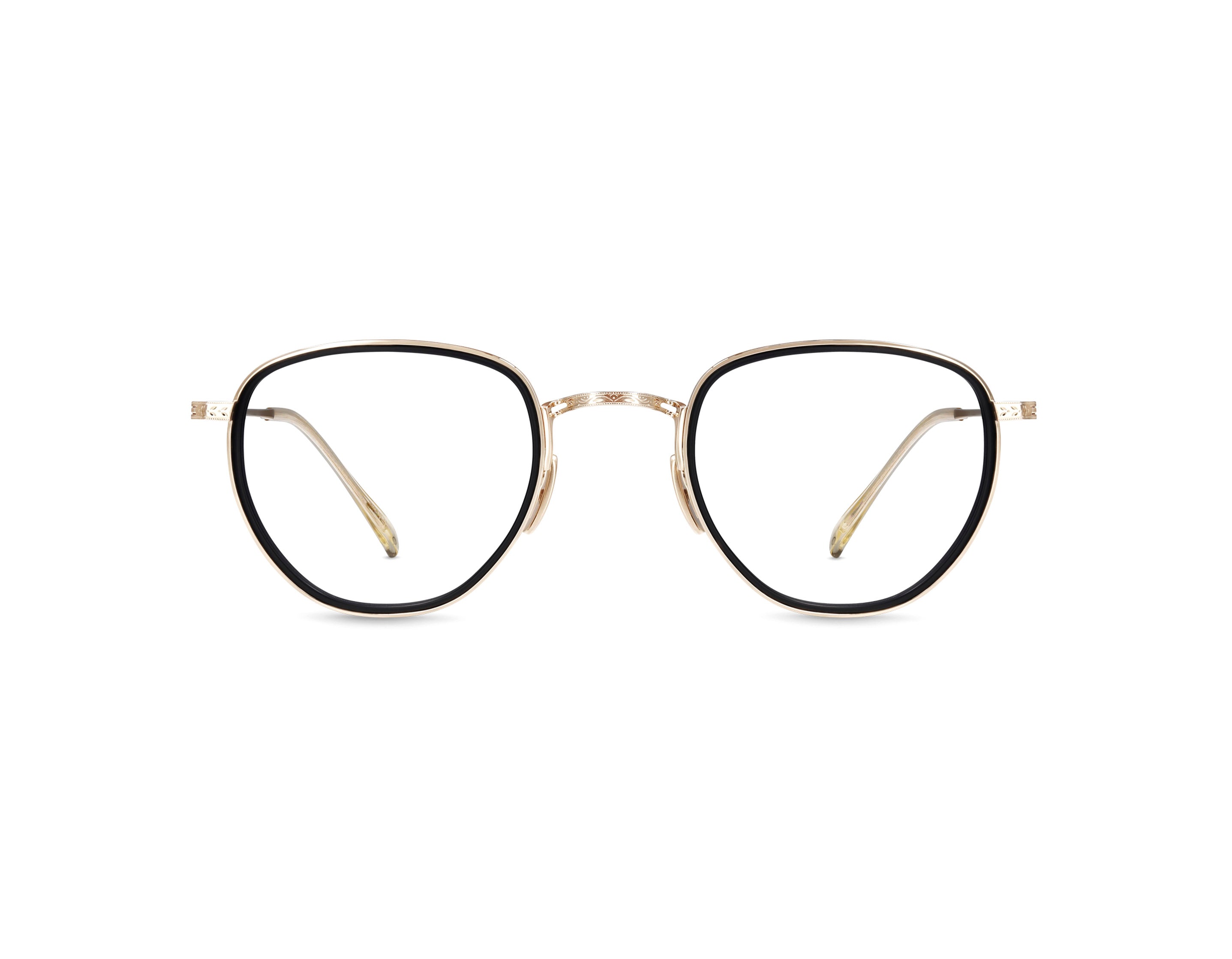 Mr. Leight - Roku C 46 Matte Black-12K White Gold