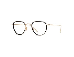 Mr. Leight - Roku C 46 Matte Black-12K White Gold