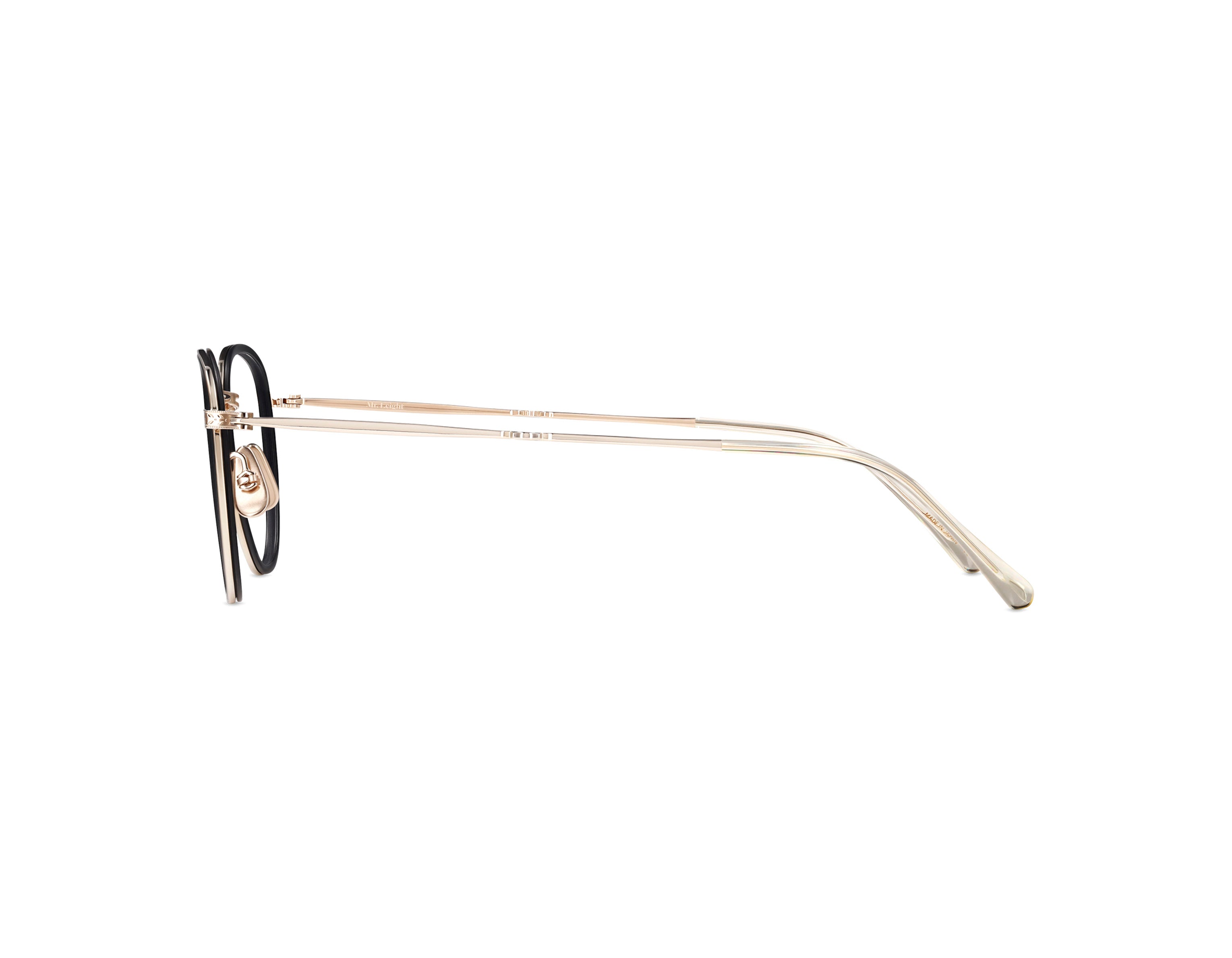 Mr. Leight - Roku C 46 Matte Black-12K White Gold