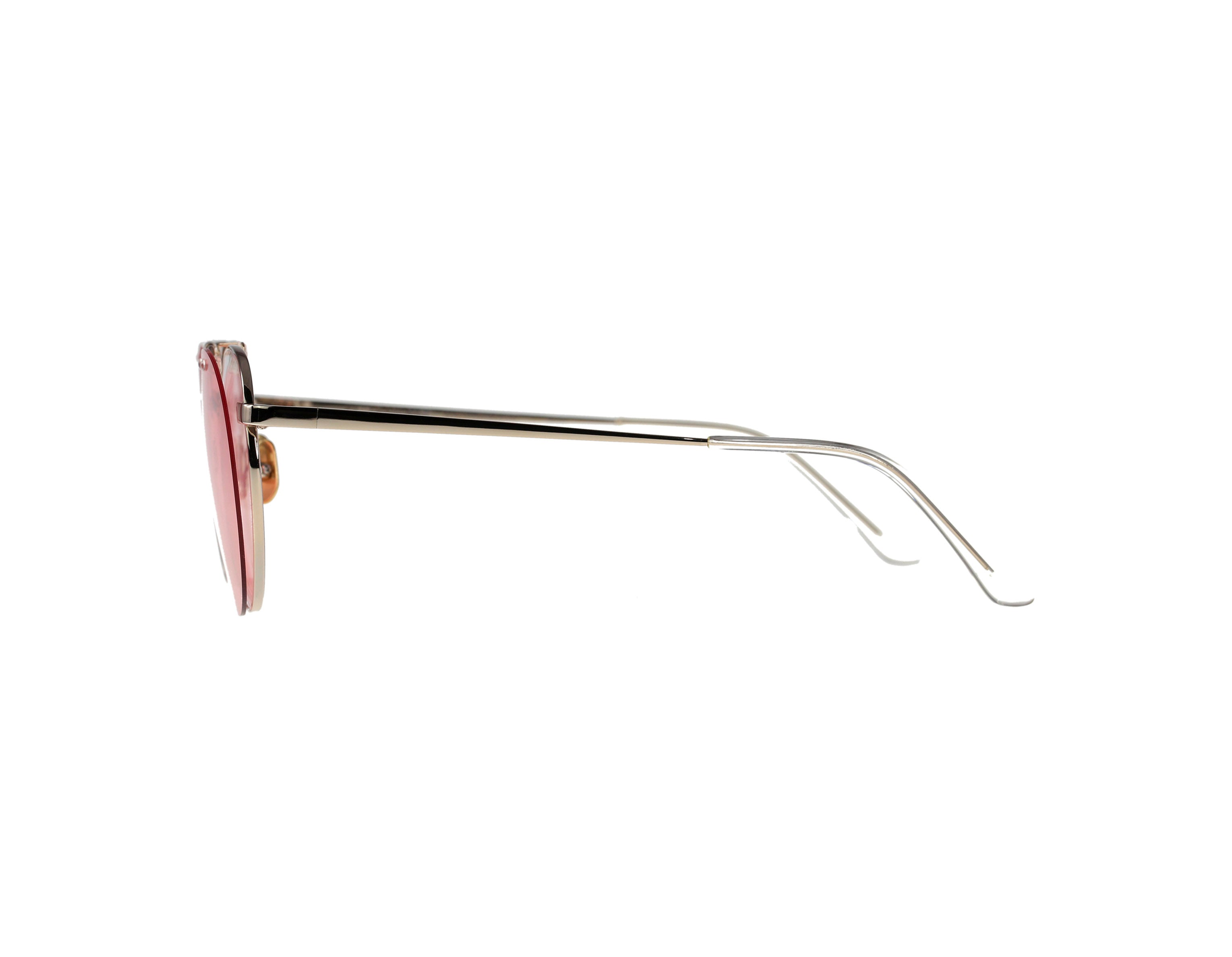 Peter and May - S#43 Dancing Shoes Sun Bronze - Gold Metal with Gold & Pink Clip (Clip Set)