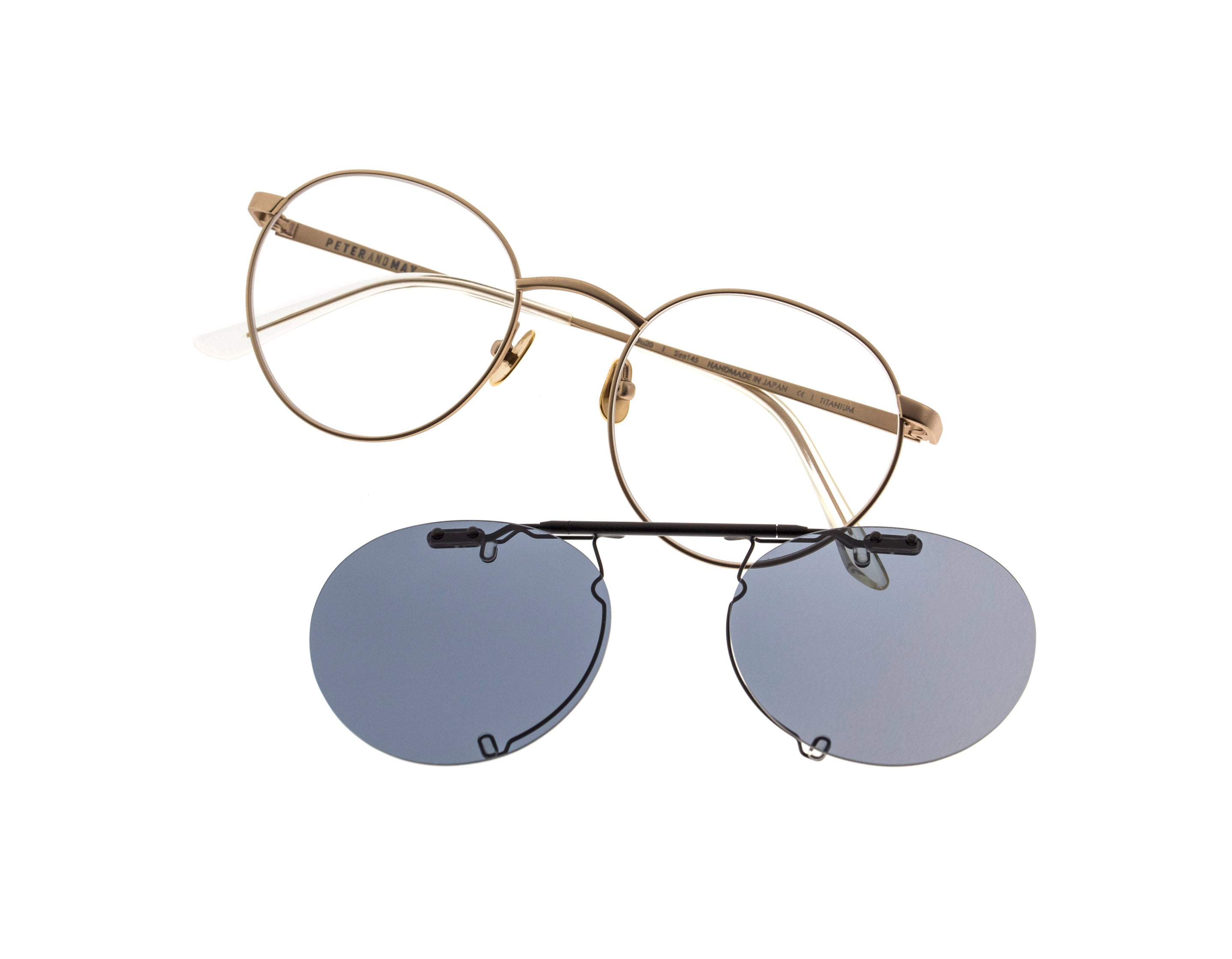 Peter and May - S#43 Dancing Shoes Sun Bronze - Mat Gold Metal Frame (另可加購Clip-On)