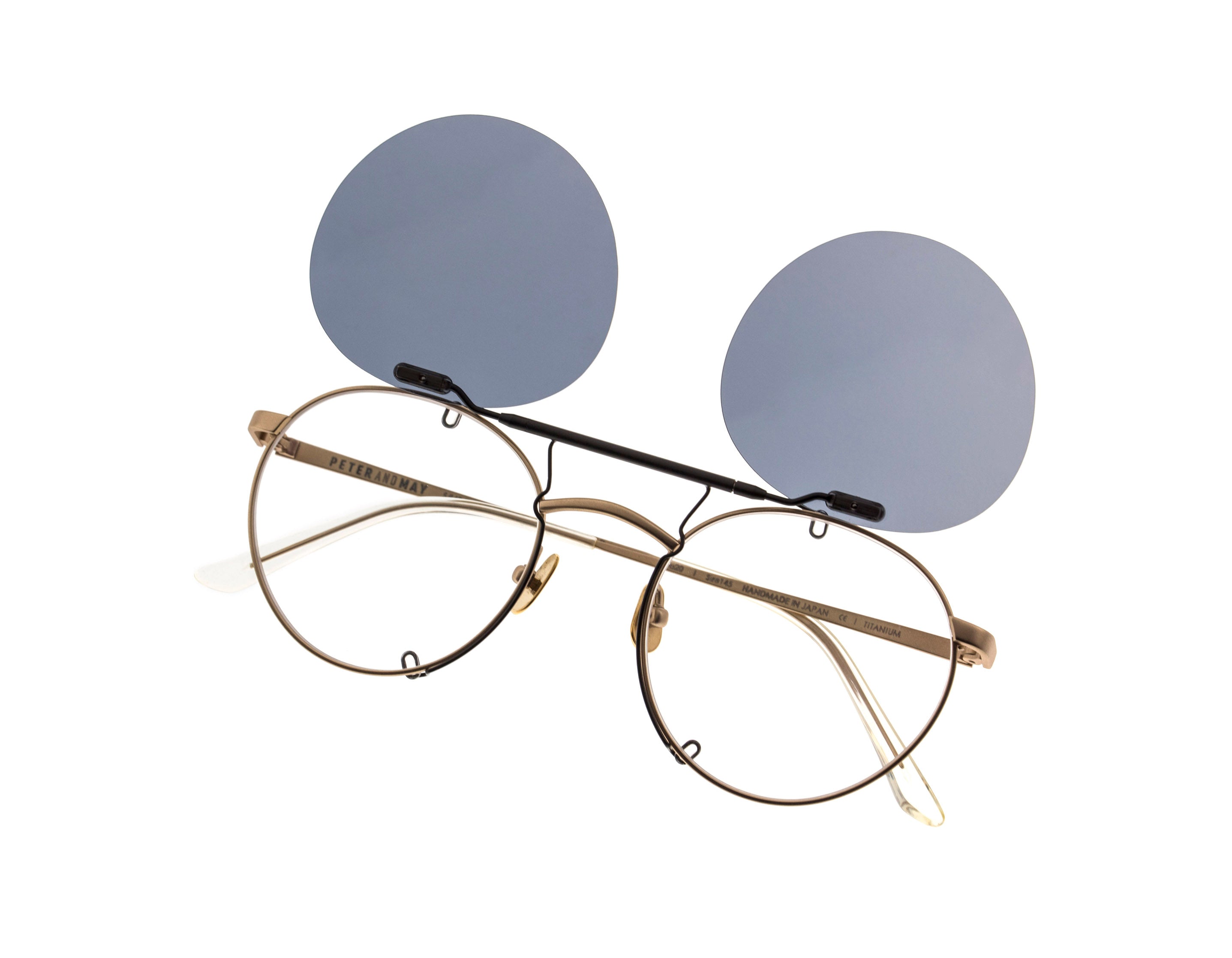 Peter and May - S#43 Dancing Shoes Sun Bronze - Mat Gold Metal Frame (另可加購Clip-On)