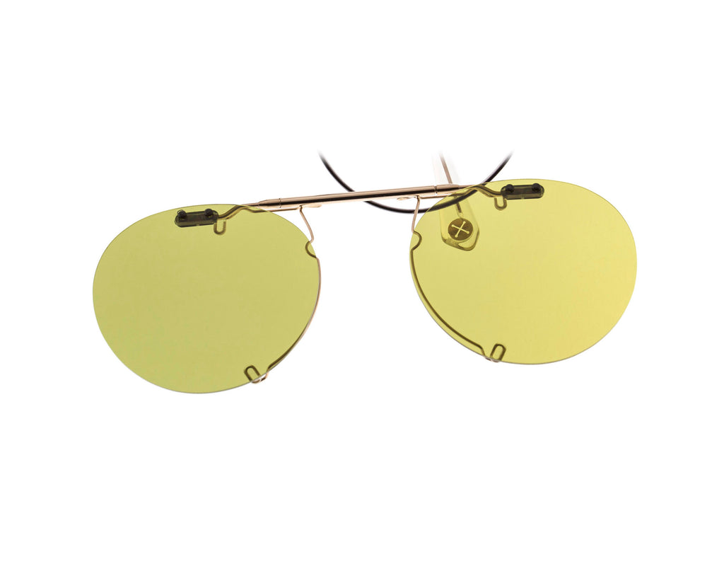Peter and May - S#43 Dancing Shoes Sun Titanium - Green Clip-On (Clip-On for S#43 optical)