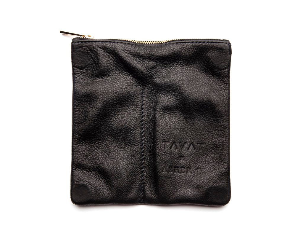 TAVAT x Asher G. Soft Pouch Leather -BLK(純手工製皮革眼鏡套)【Sold Out】