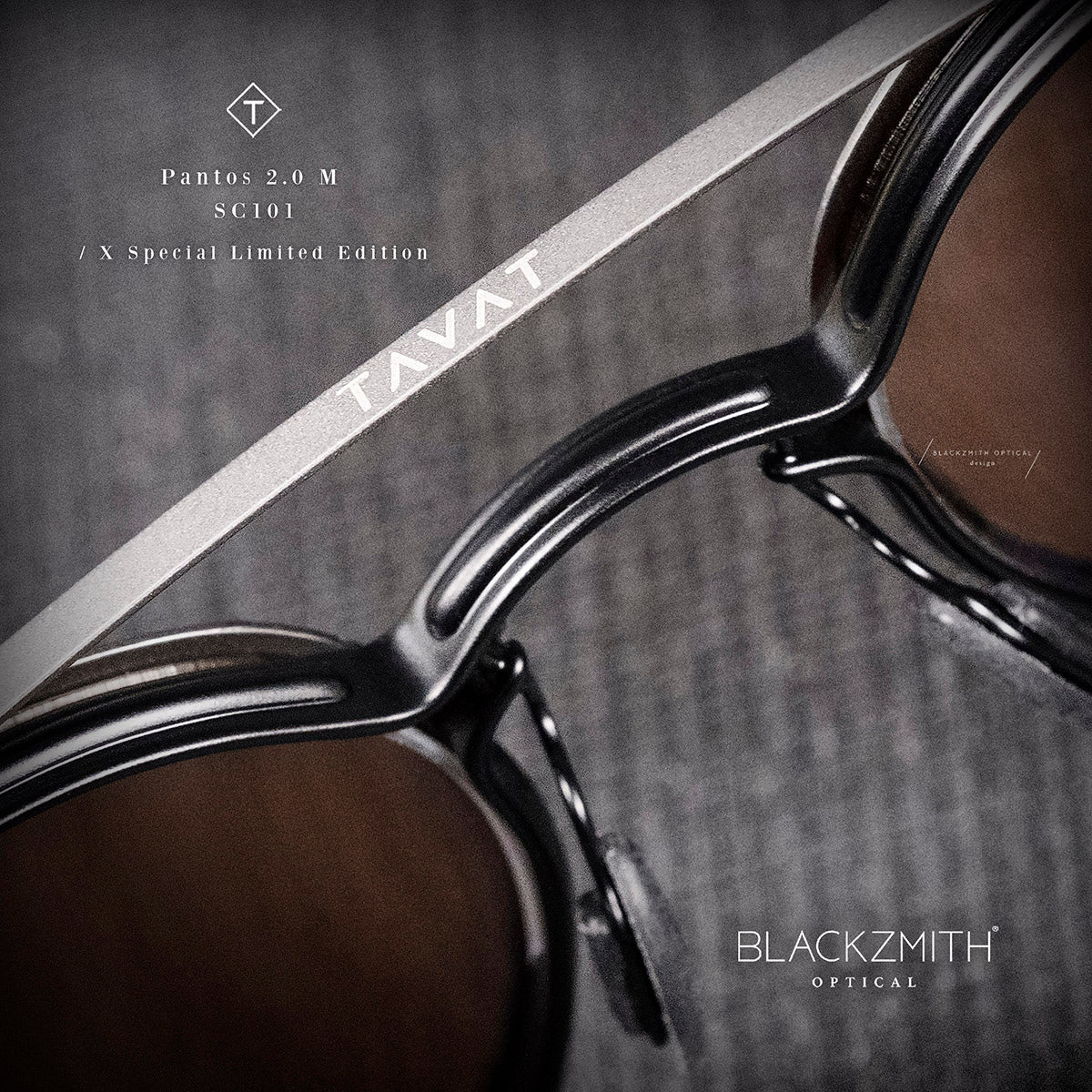 Tavat -  SC916-GUN-SB(CLIP ON)(只適用於 SC016、SC017 和 LS007 光學眼鏡)【Pre-order Now】