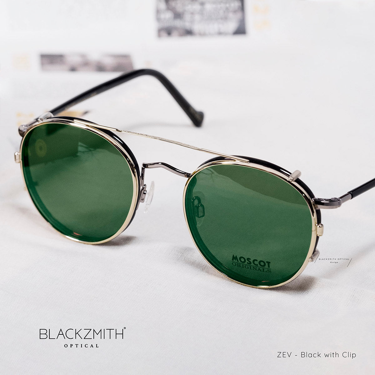 Moscot - Zev Sapphire/Pewter(52)【New】