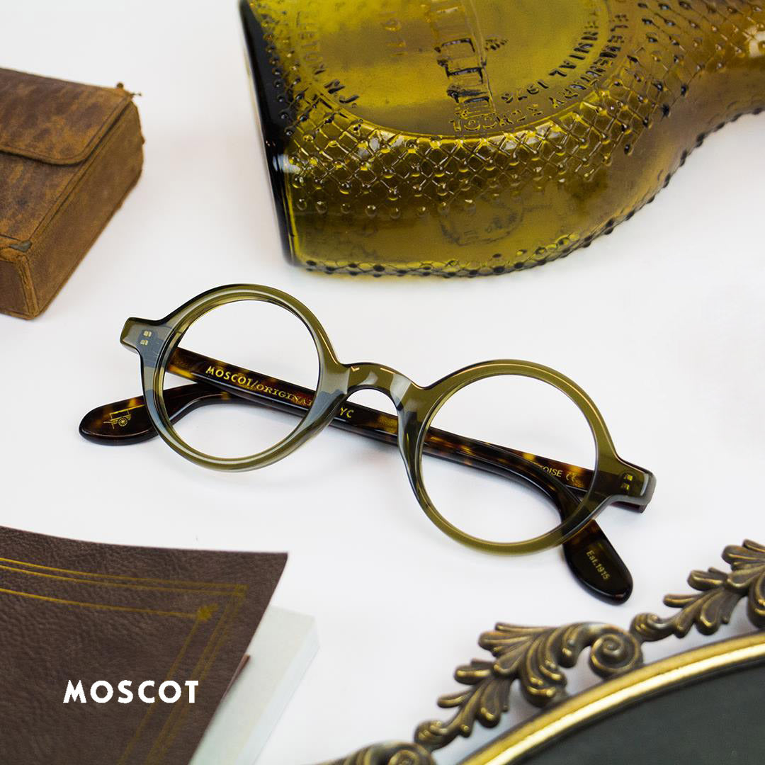Moscot - Zolman Olive Tortoise (42) (NAF) 【New】