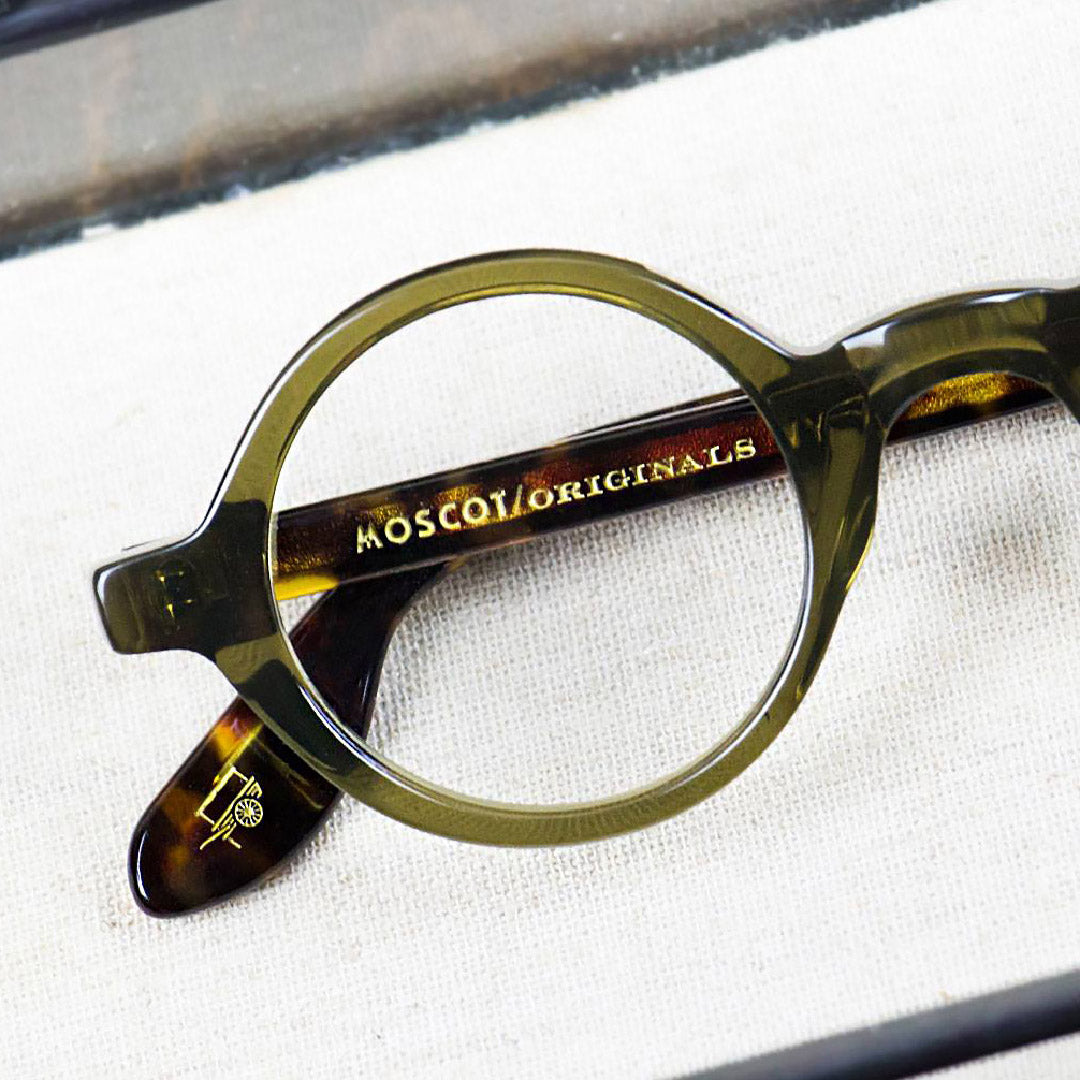 Moscot - Zolman Olive Tortoise (42) (NAF) 【New】