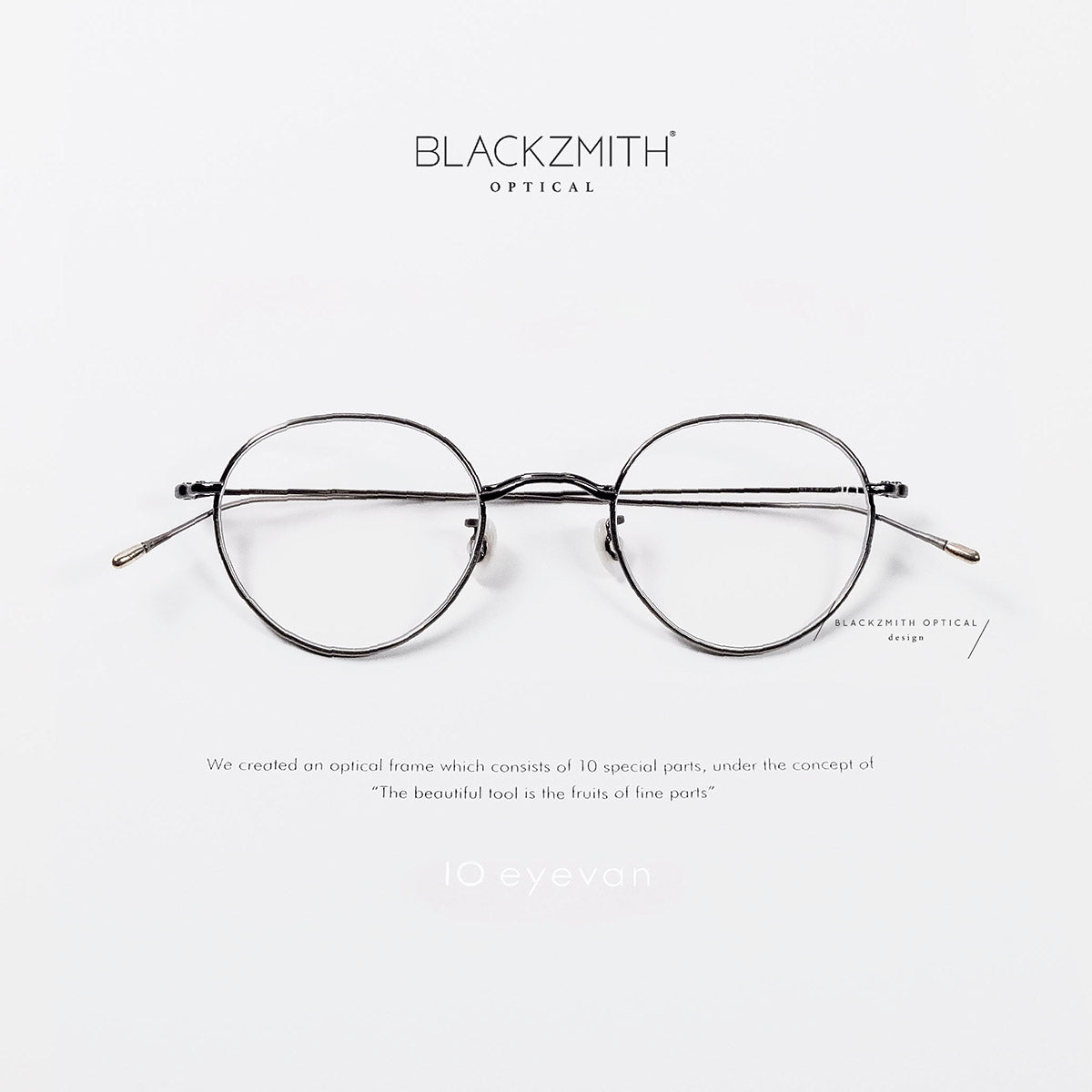 10 Eyevan - NO.3 5S (47)【Pre-order Now】 – BLACKZMITH Optical